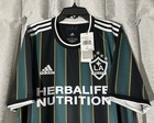 La Galaxy 21 22 Away Adidas Authentic Soccer Jersey Size L Nwt Gi6429