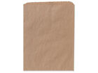 Kraft Flat Paper Merchandise Bags Choose Size   Package Amount
