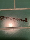 Seeburg  Emblem Script For Teardrop Speaker Ect
