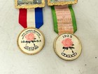 Lot Of 2 1920s Independent Order Of Odd Fellows 1910 Pinback Badge
