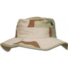 Military 3-color Desert Camo Boonie Cover - Army Usmc Boonie Hat - Made In Usa 