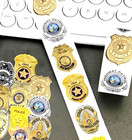    top Pick       500 Law Enforcement Police Officer Badge Stickers Party Favor Kids