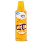  2 Pack  Great Value Cheese Wow  Spray Cheese  Cheddar  8 Oz   