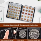 250 Pocket Coin Collector Book Coin Commemorative Antique Copper Coin Organizer