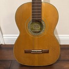 1966 Suzuki No  12 Parlor Guitar Steel nylon Crossover Excellent Action 
