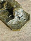 J p  Pierre Jules Mene 19th Century French Bronze Deer Recumbent Fine Art