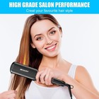Titanium Flat Iron Hair Straightener 2 16 Inch Plates 5 Heat Settings