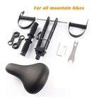 Kids Bike Seat Replacement With Handlebar detachable Front Mounted Child 