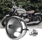 5-3 4  5 75inch Motorcycle Led Headlight Mount Housing Bucket Bracket For Bike