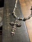 Cross Beaded Necklace