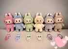 Pop Mart Labubu The Monsters Exciting Macaron Plush Dolls Toy Figures Keychain