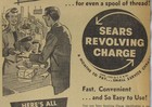 Vintage 1955 Sears Charge Credit Card Newspaper Print Ad
