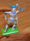 Vintage Deetail Britains Medieval Knight Toy Mini Figure England 1971 Sword Draw