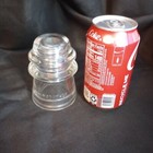 Hemingray 17 Clear Glass Insulator Made In U s a  40-42 Vintage Euc