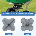 Eudaimonia N2320 Spreader Impeller For Lesco 101186  091186  705699 High Gray 