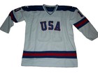 Mark Johnson Unsigned Custom Usa Miracle On Ice Sewn Hockey Jersey Sizes S-3xl