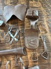 Vintage Marx Johnny West Horse Saddles  3    Lots Of Accessories 60   s