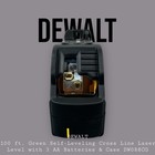 Dewalt Dw088cg Green Self-leveling Cross-line Laser Level W  3 Batteries   Case