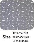 Puppy Pads With Pheromones  Washable Puppypad Pee Pads  gray  M  27 6     31 5  