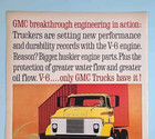 1963 Gmc Trucks Vintage 1960 s Magazine Print Ad  V-6   only Gmc Trucks Have It 