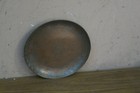 Set Of 2 Vintage Hand Hammered Etched Turkish Islamic Copper Plate 9 5  