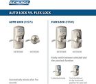 Schlage Fe595 V Cam 619 Acc Camelot Keypad Entry With Flex Lock In Satin Nickel