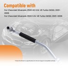 Hydroboost Power Steering Hose Line For Chevrolet Silverado 2500hd 3500 6 6l V8