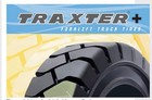  qty 2  6 00-9 Forklift Tires Solid Forklift Tire 6 00 9   Black Traction