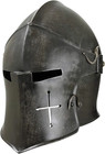 Medieval Barbuta Helmet Armor Battle   Roman Collectors Helmet Christmas Gift