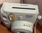 Fujifilm Instax Mini 8 Ice Blue Instant Camera       Tested   Working