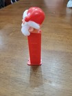 Vtg Pez Santa Claus Dispenser Slovenia Red Stem W  Feet Eyes Open Christmas