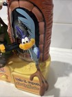 1998 Pez Wile E Coyote Road Runner Candy Hander Electronic Dispenser Works