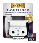 Andis Stainless Steel T-outliner Replacement Blade Fits Gto go orl sl g Trimmer
