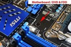 Computer Motherboard Screws 50-pack Black