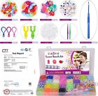 Rubber Bands Refill Kit In 23 Colors  Diy Weaving Loom Bands Bracelet Making Kit