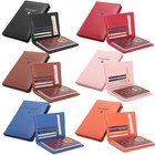 Men s Rfid Blocking Slim Leather Travel Passport Wallet Holder Card Case Cover