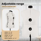 Beige Adjustable Dress Form Mannequin For Sewing Female Size 12-18  Large