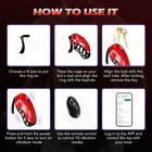 Male Chastity Cage With Vibrations App Remote Control Penis Device