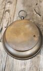 Antique Phnb French Barometer With Dual Thermometers Brass