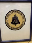 The Pacific Telephone   Telegraph Co  Bell System Sign Framed Vintage Antique