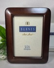 Burnes Of Boston State Street Dark Brown Wood Picture Frame 3 1 2 X 5