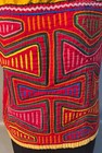 Mola Blouse Panama Canal Zone Kuna Tribal Folk Art Small Size Abstract   Florals