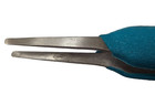 Erem E2asa 4-3 4  Esd Safe Straight Flat Round Tip Precision Tweezers By Weller
