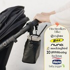 Universal Stroller Organizer With Cup Holder - Vegan Leather Stroll    Fast Ship