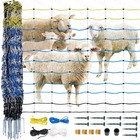 Electric Netting Fence Kits 35 5 h X 164 l Goat Sheep Fencing With Posts Spikes