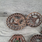 Vintage Water Faucet Valve Handles Knobs Steampunk Industrial Lot Of 6