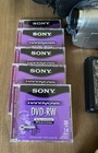 Sony Handycam Dcr-dvd201 Camcorder Dvd Digital Video Camera Set W  5 Discs