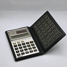 Vintage Casio Fx-451m Scientific Calculator   Solar   With Case   Manual   Japan