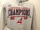 New 2016 World Series Cleveland Indians Mens Size S Small High Hands Hoodie