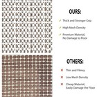 Non Slip Rug Pads For Hardwood Floors 2x3 Rug Gripper Pad Non Skid Under Carpet